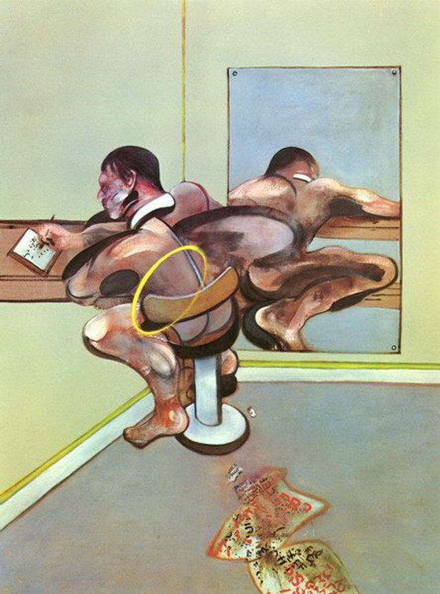 《镜中的作家》