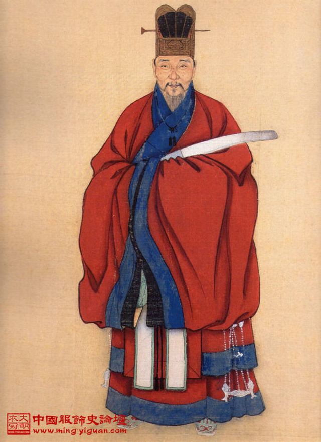 标准的明代朝服