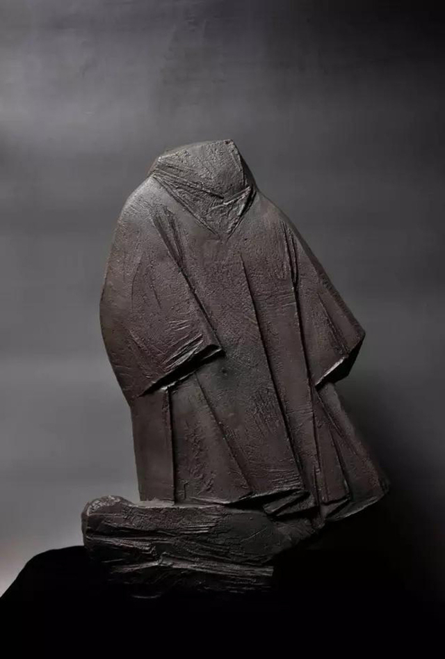 艺术家刘松雕塑作品