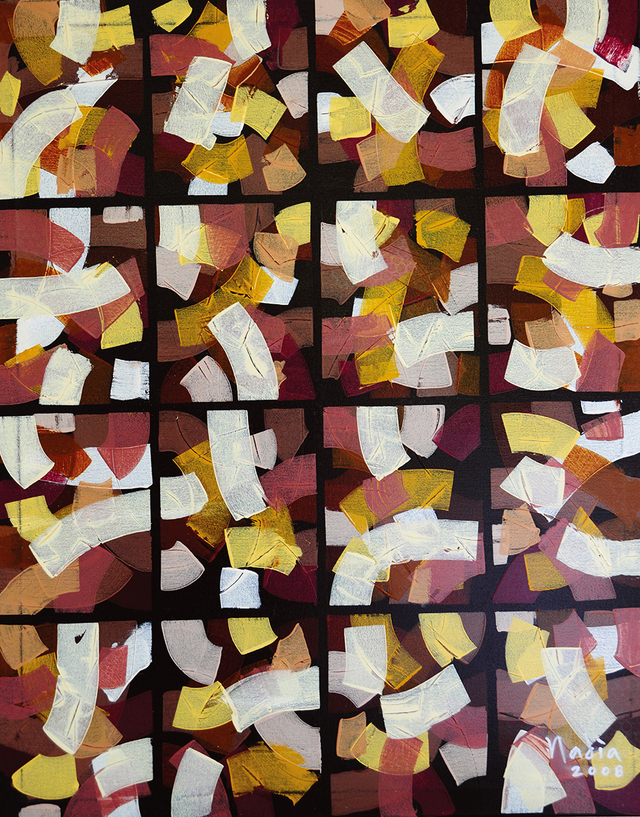 娜迪雅公主油画作品 抽象