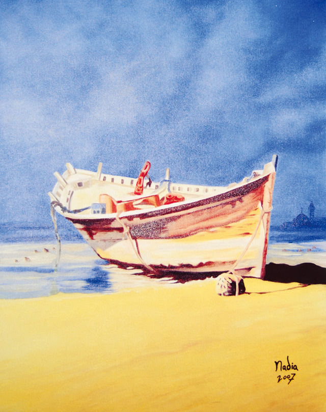 娜迪雅公主油画作品