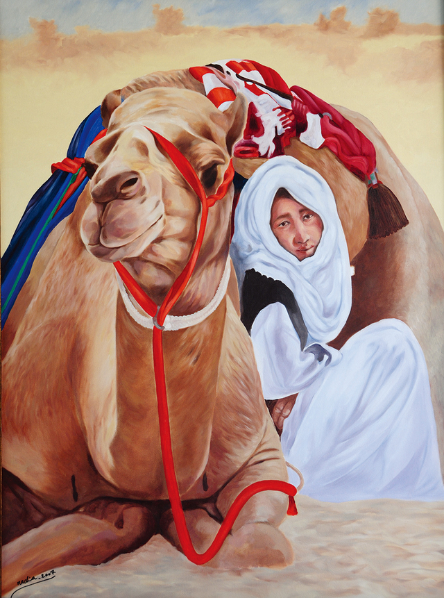 娜迪雅公主油画作品