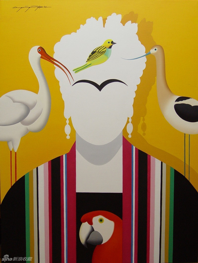 重读美术史9 布面油画 170x130cm