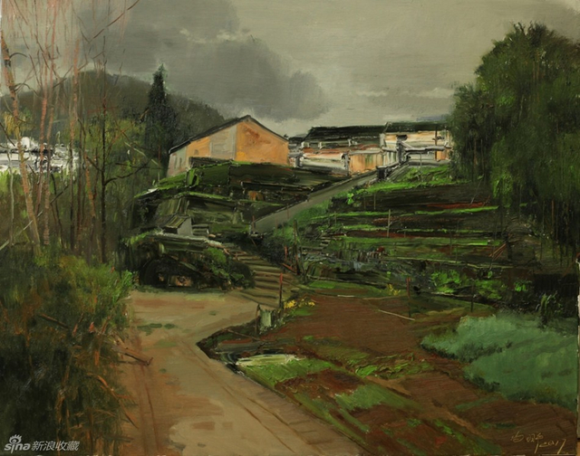 白羽平油画作品欣赏