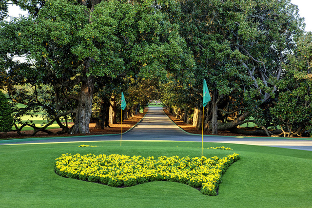 会所前的奥古斯塔标识