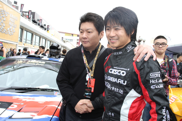 澳门路车赛韩寒第四