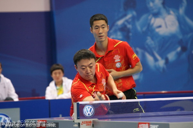 中国世界乒球挑战赛首日