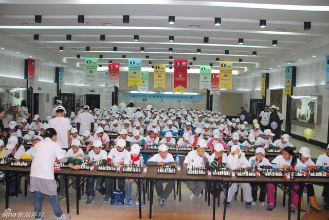 国际象棋进学校活动