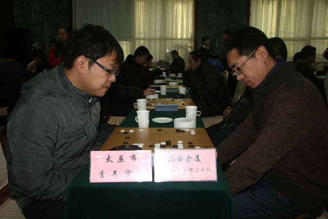 太原青年宫队与山西金厦队较量