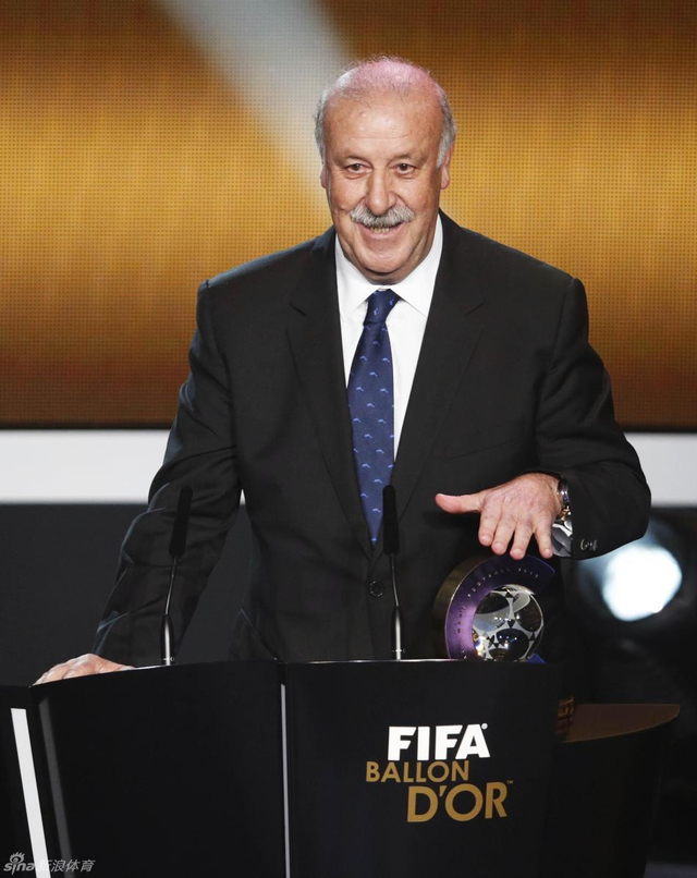 博斯克发表获奖感言