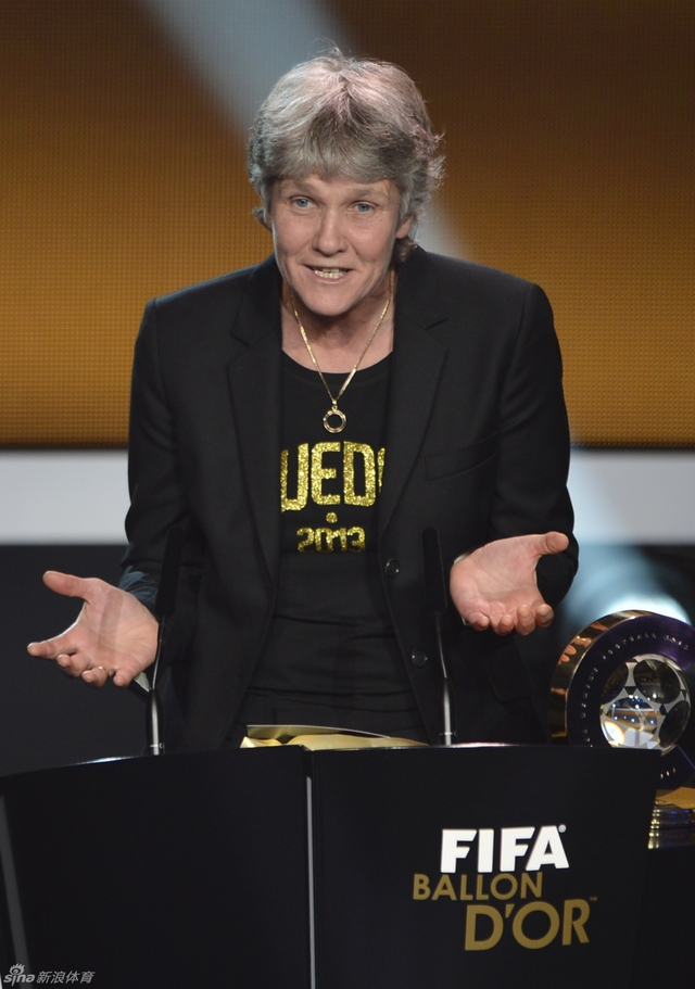 皮娅发表获奖感言