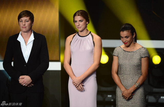 足球小姐三候选人