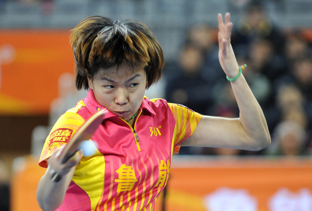 李晓霞拼劲儿足