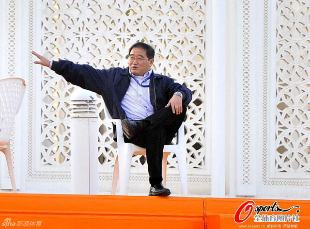 韦迪督战国足亚洲杯