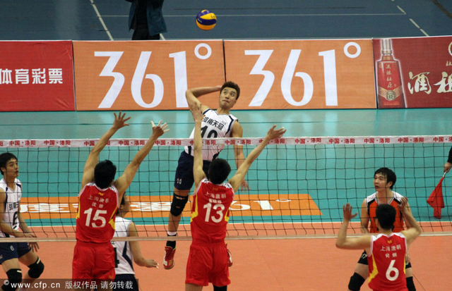 崔建军为河南男排力拔头筹
