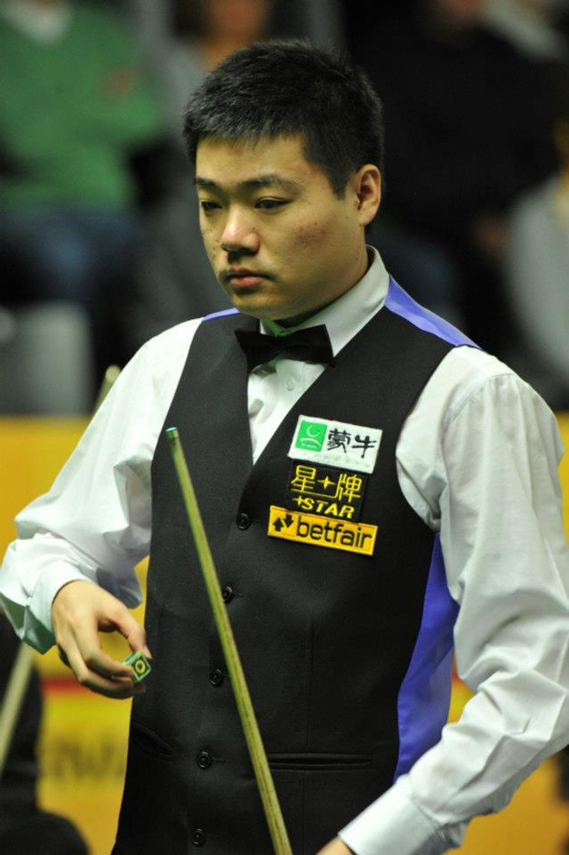 丁俊晖胸有成竹