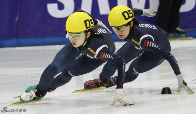 韩国队1000米强势