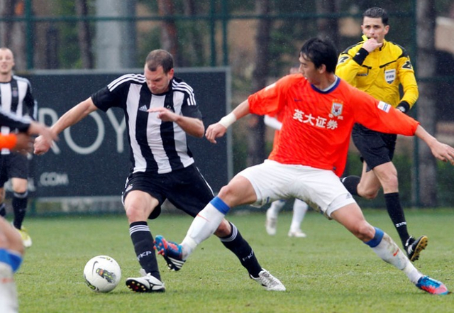 鲁能欧洲拉练遭遇首败