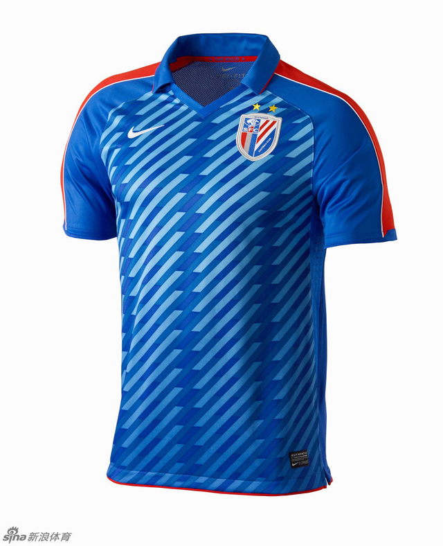 2012赛季申花主场战袍