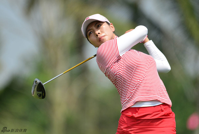 尚林艳收杆力道足