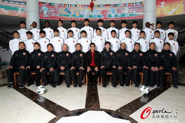 上海上港队官方写真
