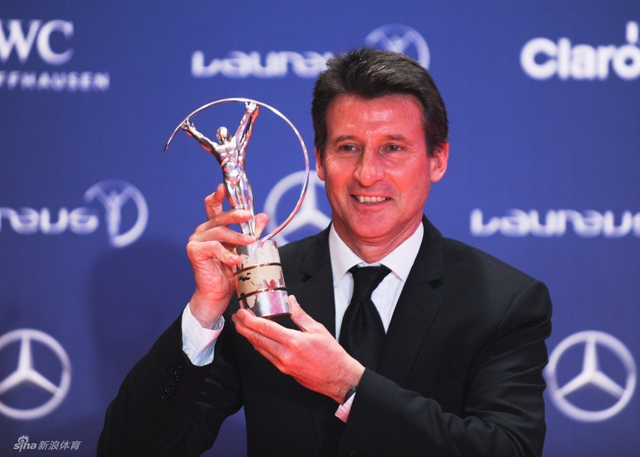 塞巴斯蒂安-科获得世界体育奖终身成就奖