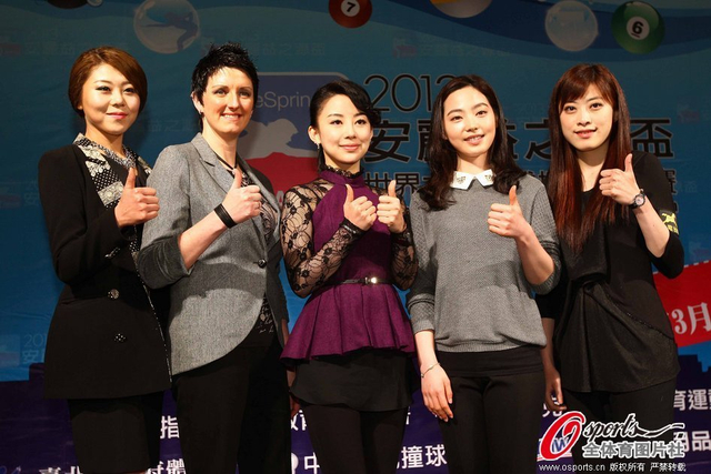 撞球美女大集合