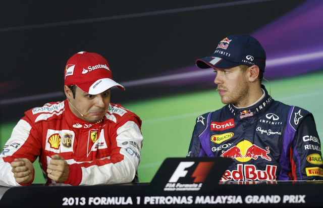 赛后发布会马萨的表情很怪