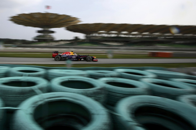 维泰尔在比赛中