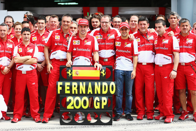 阿隆索迎来第200场分站赛