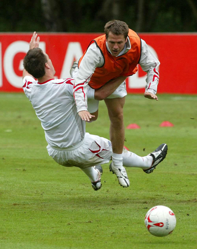 即使是训练也毫不留力