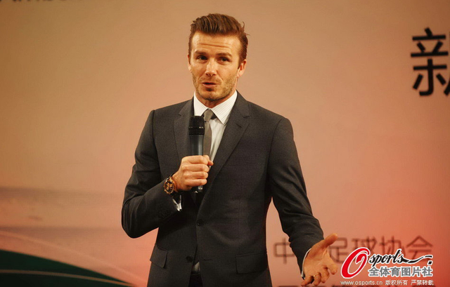 贝克汉姆谈小孩