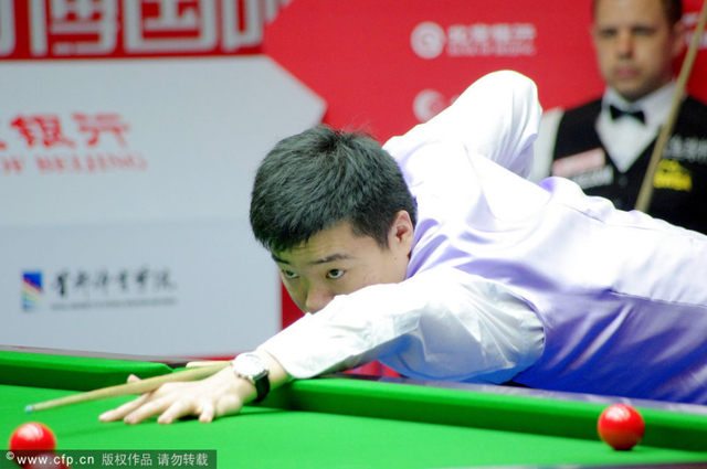 丁俊晖思路清晰