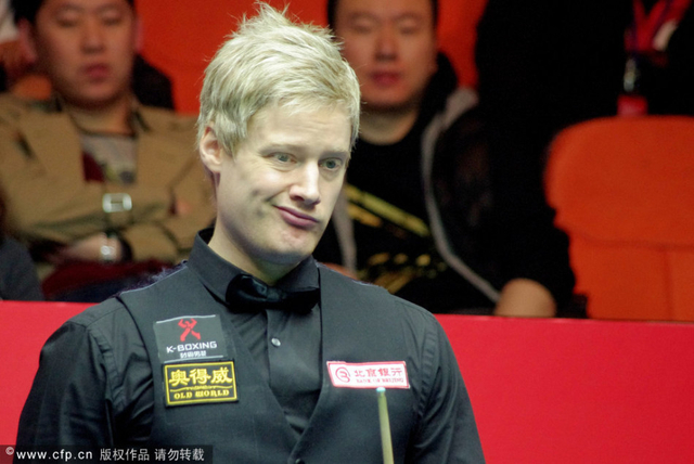 罗伯逊不甚满意