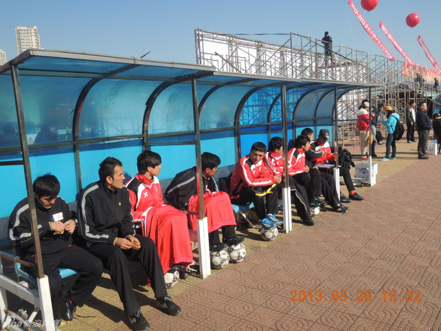 新疆喀什队替补席