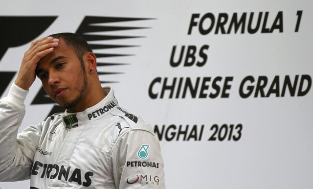 汉密尔顿遗憾拿季军