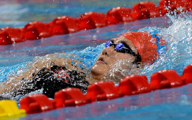 叶诗文400米混合泳折桂