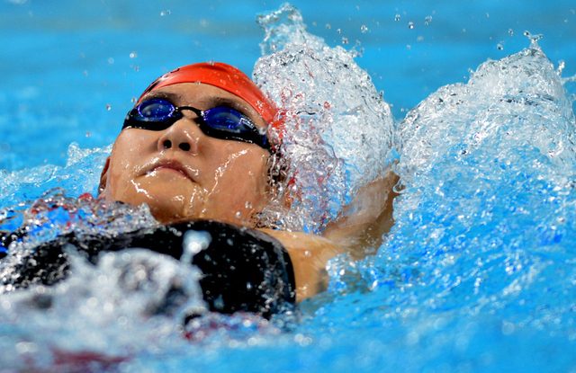 叶诗文400米混合泳折桂