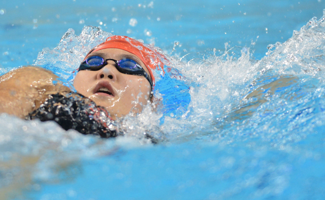 叶诗文400米混合泳折桂