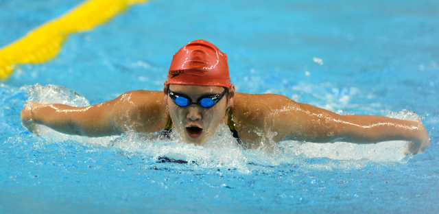 叶诗文400米混合泳折桂