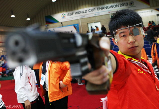 韩国站男子25米手枪速射