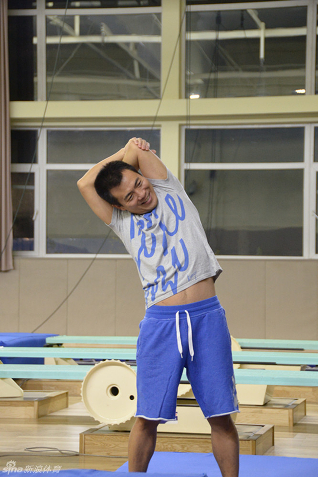 黄健翔心情不错