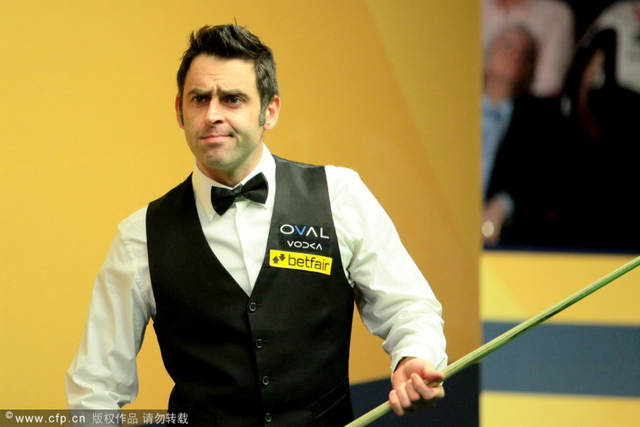 奥沙利文不甚满意