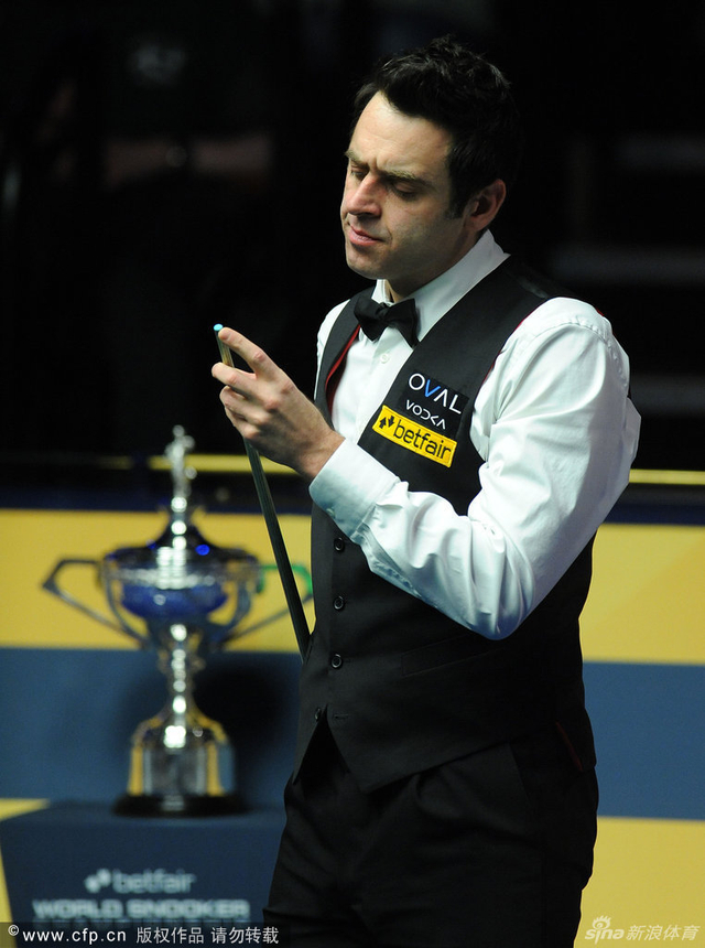 奥沙利文不甚满意