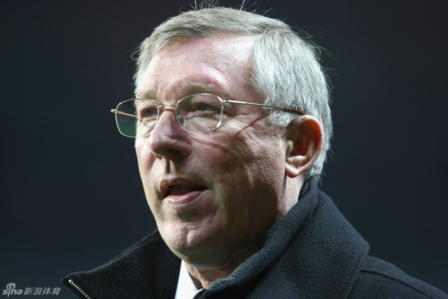 2007年，白发苍苍的弗格森