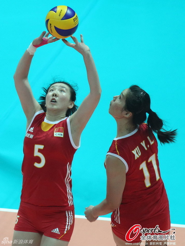 徐云丽背飞进攻