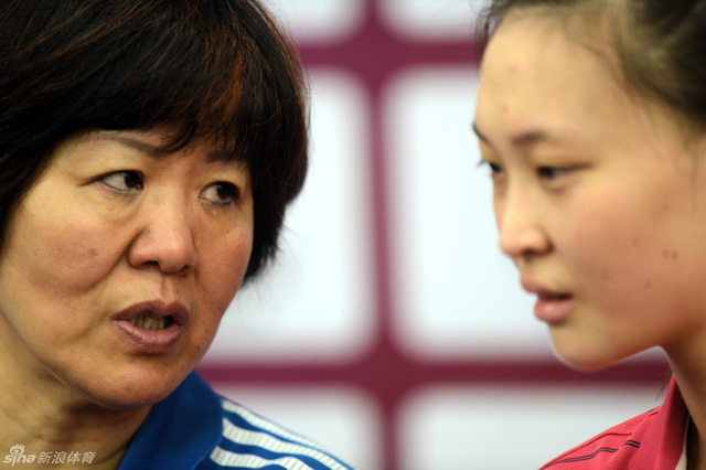 郎平惠若琪交流