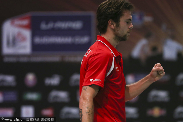 丹麦约根森获胜