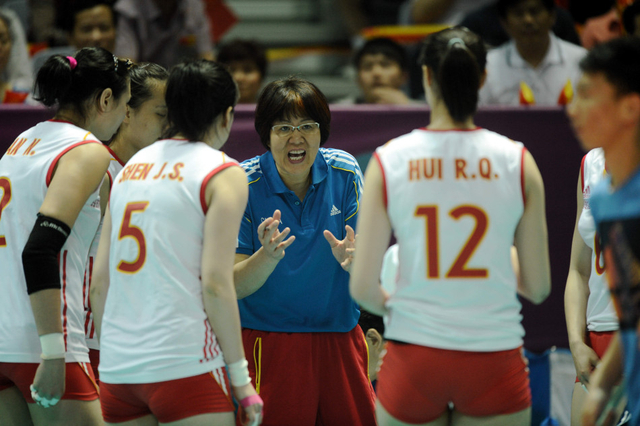 中国队主教练郎平