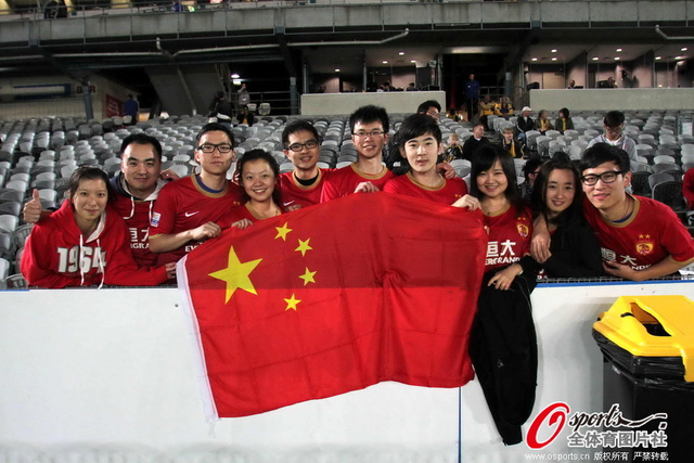 现场中国球迷